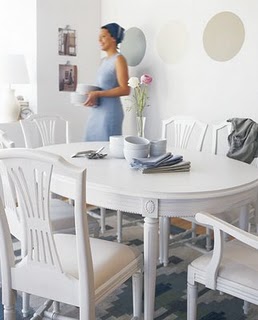 Inspiration bord och stolar